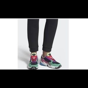 adidas falcon color block